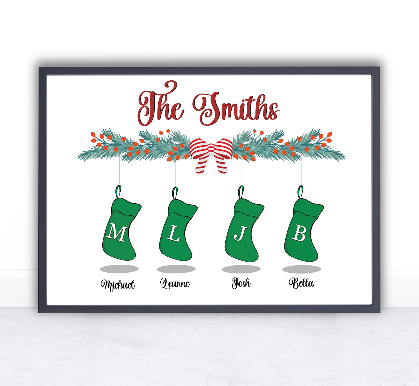 Christmas Stocking Print
