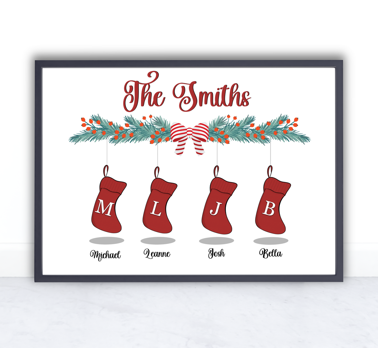 Christmas Stocking Print