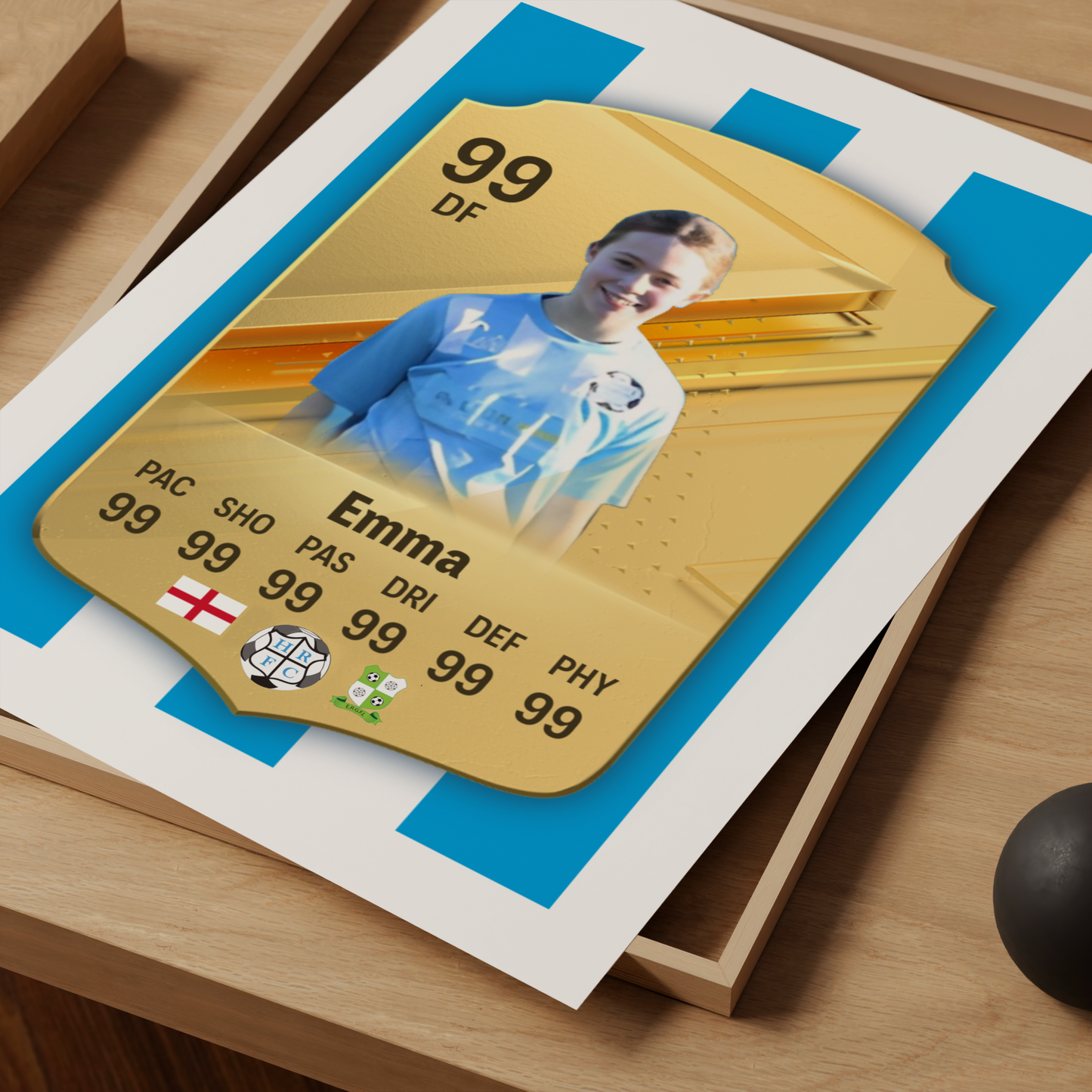 Custom Hessle Rangers FUT Card Print