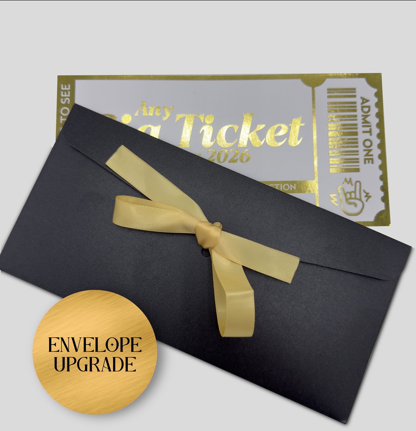 Personalised Theatre/Show Ticket with Picture