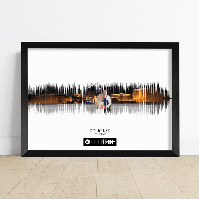 Music Soundwave Occasion Print with Picture
