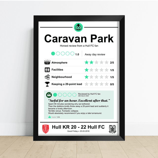 Tripadvisor Caravan Park Print