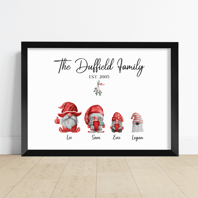 Christmas Gonk Print