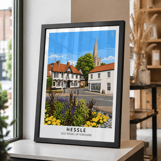 Hessle Square Print – East Riding of Yorkshire