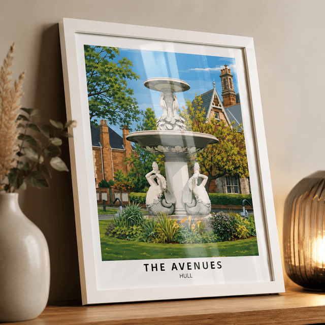 The Avenues Hull Print – East Yorkshire