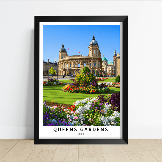 Queens Gardens Hull Print – East Yorkshire