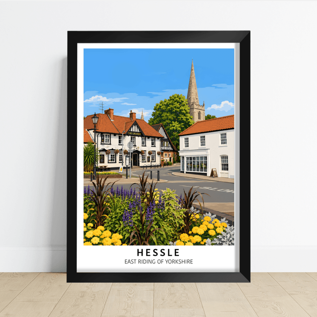 Hessle Square Print – East Riding of Yorkshire