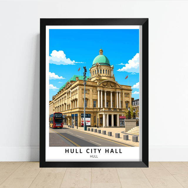 Hull City Hall Print – Hull, East Yorkshire