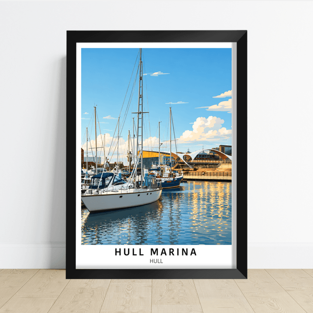 Hull Marina Print – Hull, East Yorkshire