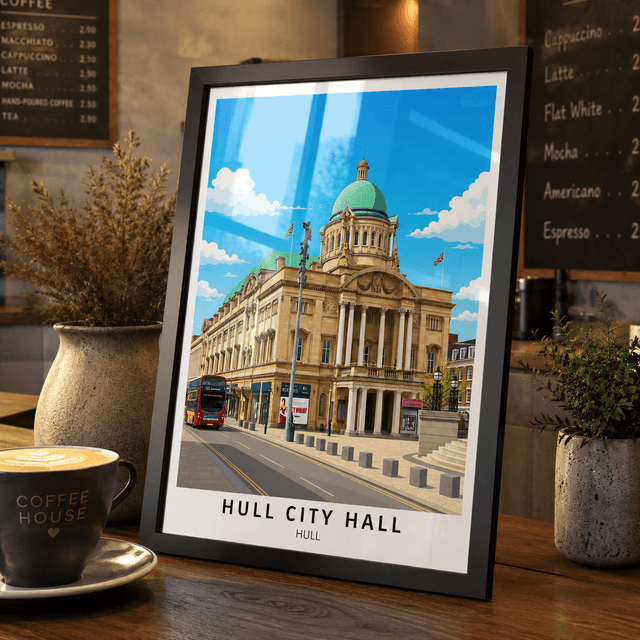 Hull City Hall Print – Hull, East Yorkshire