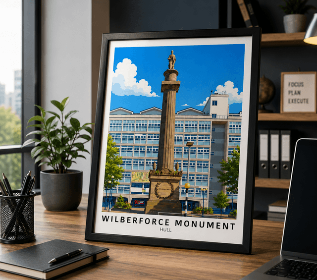 Wilberforce Monument Print – Hull, East Yorkshire