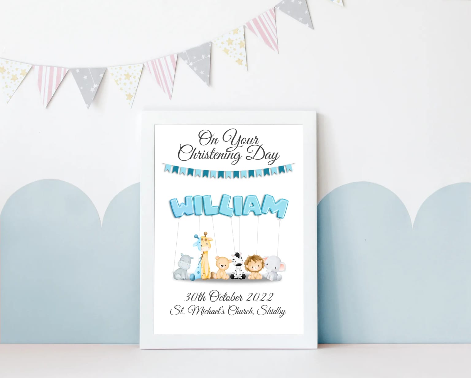 Personalised Christening Gifts: Keepsake Prints for a Naming Day