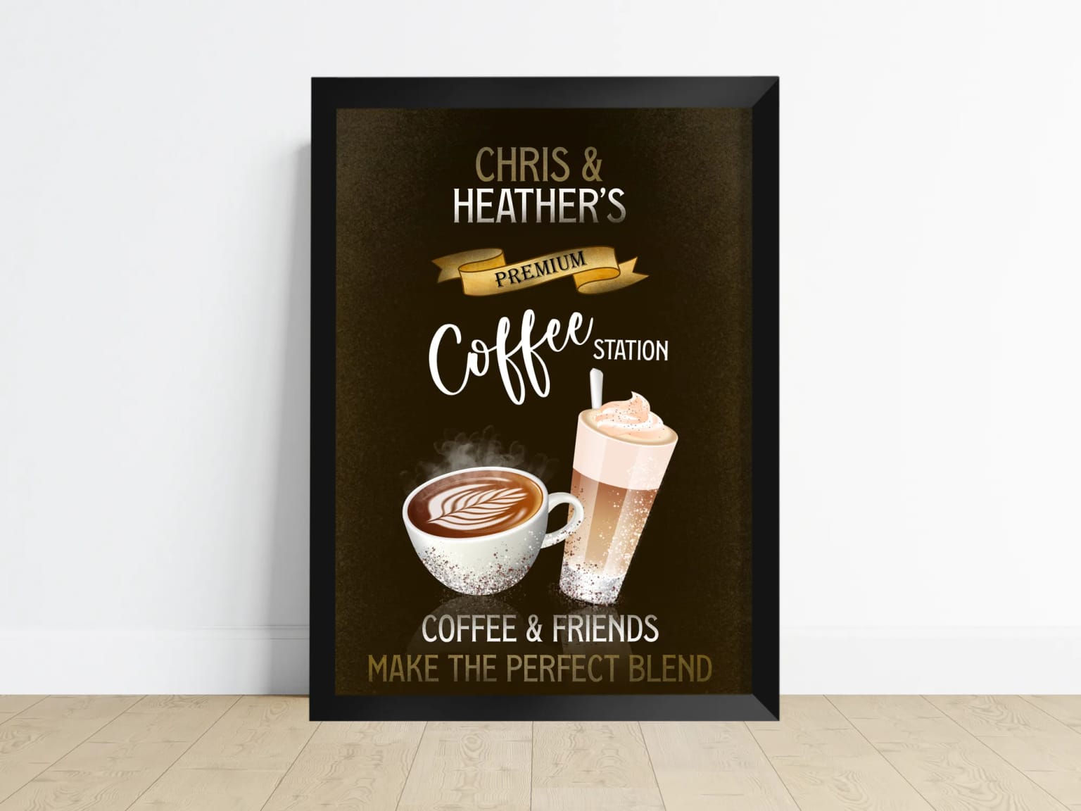 Personalised Kitchen Prints: Coffee Stations, Cocktails and Where to Hang Them