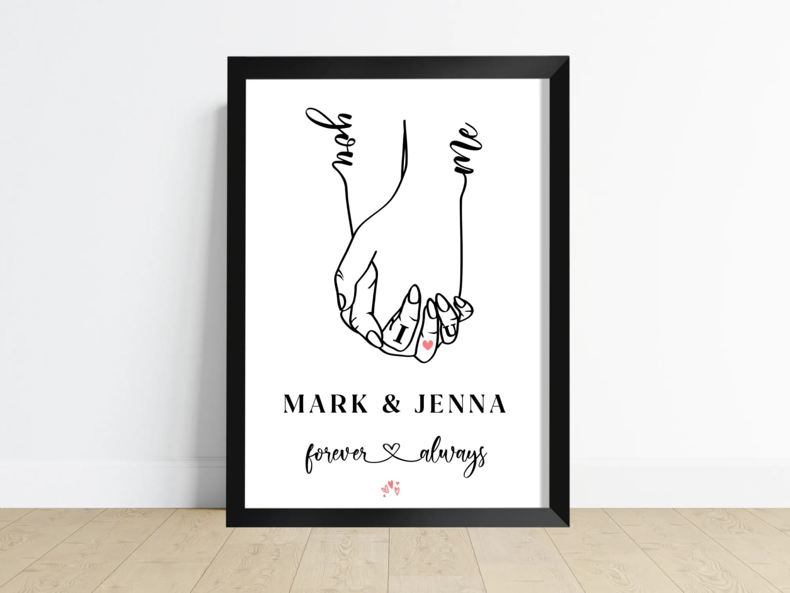 Personalised Valentine's Gifts for Couples: Six Prints That Last