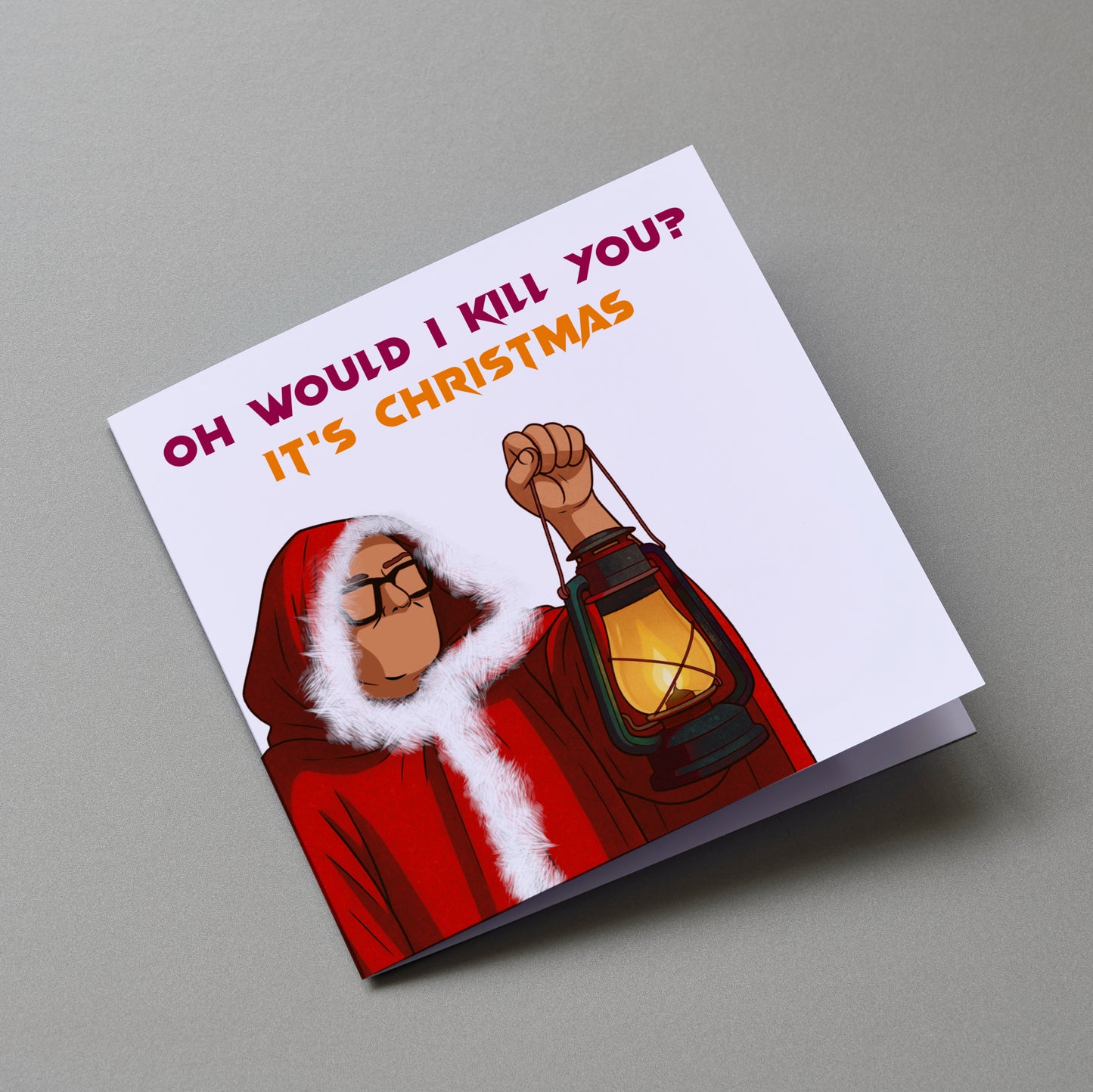 Traitors - Allan Carr Christmas Greetings Card