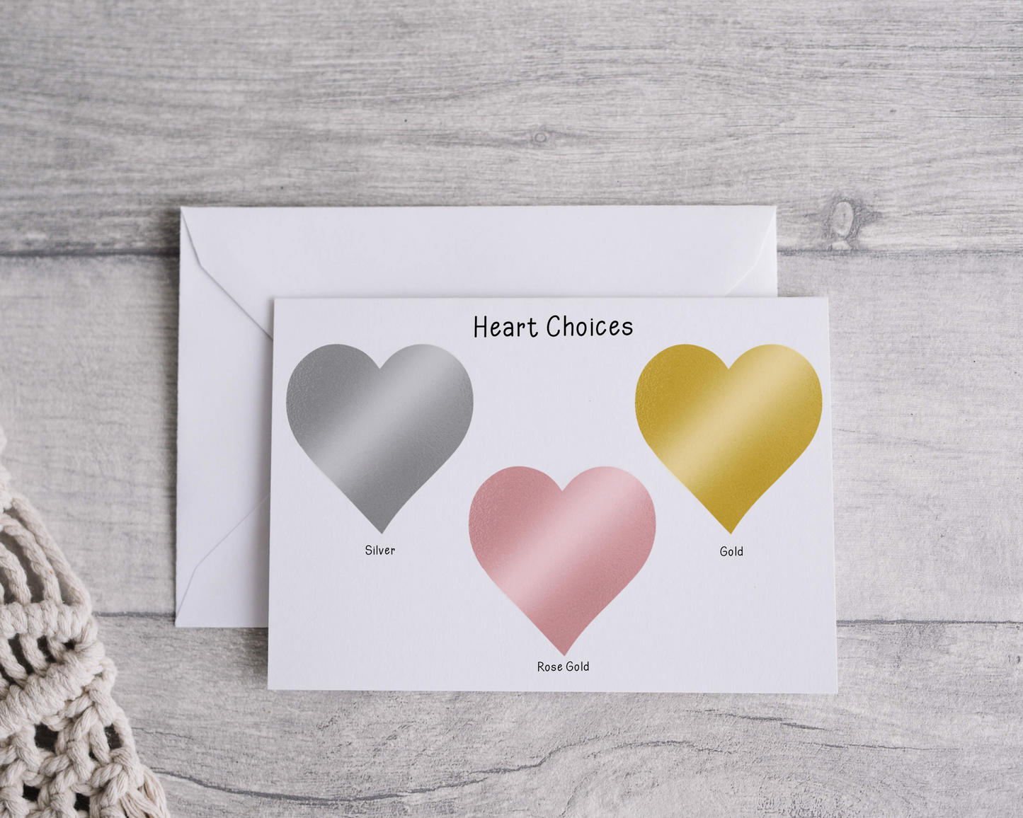 A close up of the choice of sticker colours