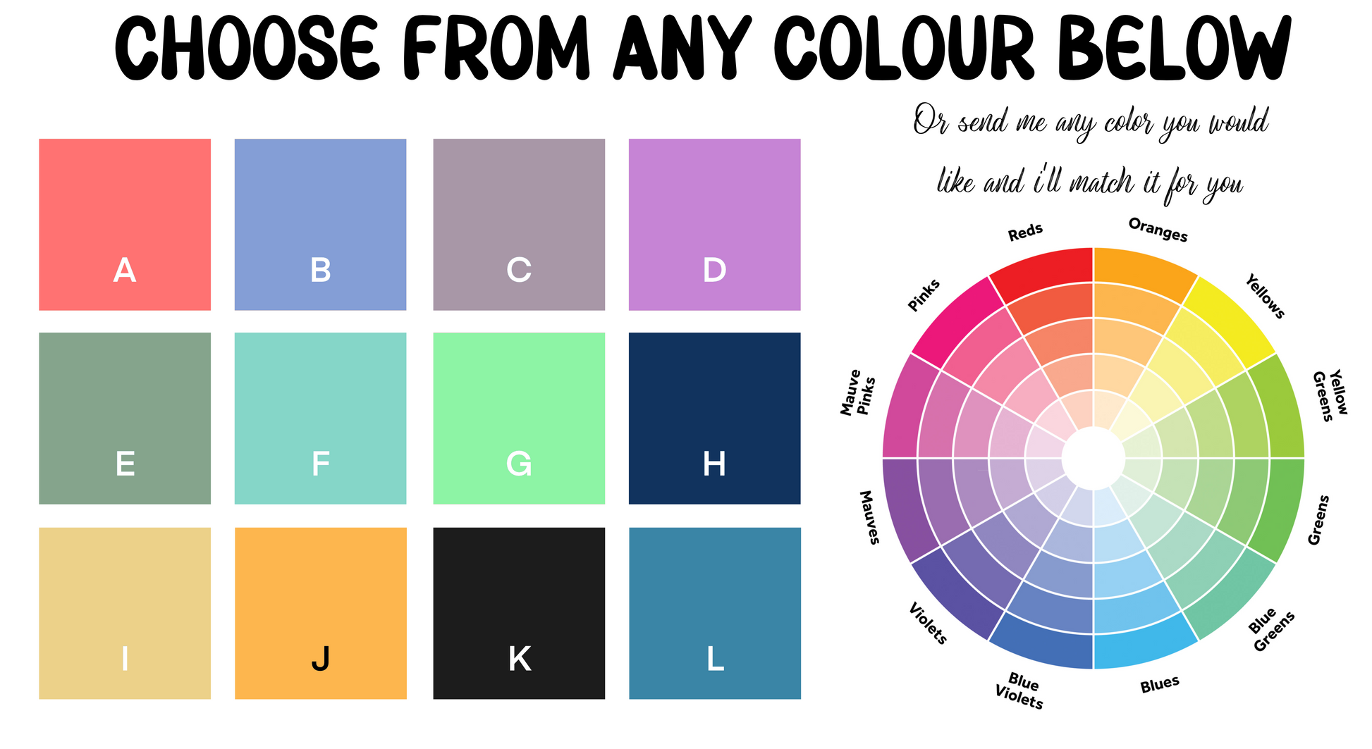 Options for personalised print customisation.