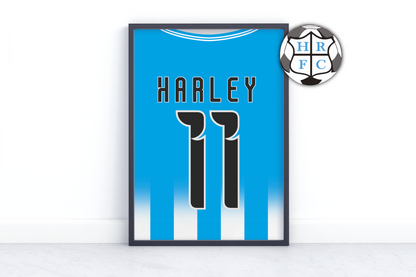 Custom Hessle Rangers Shirt Team Print