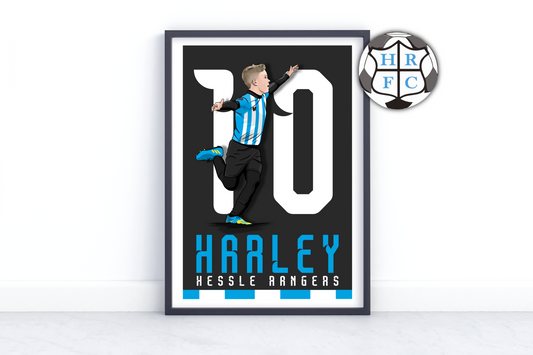 Custom Sport Print of Your Own Little Sports Star!