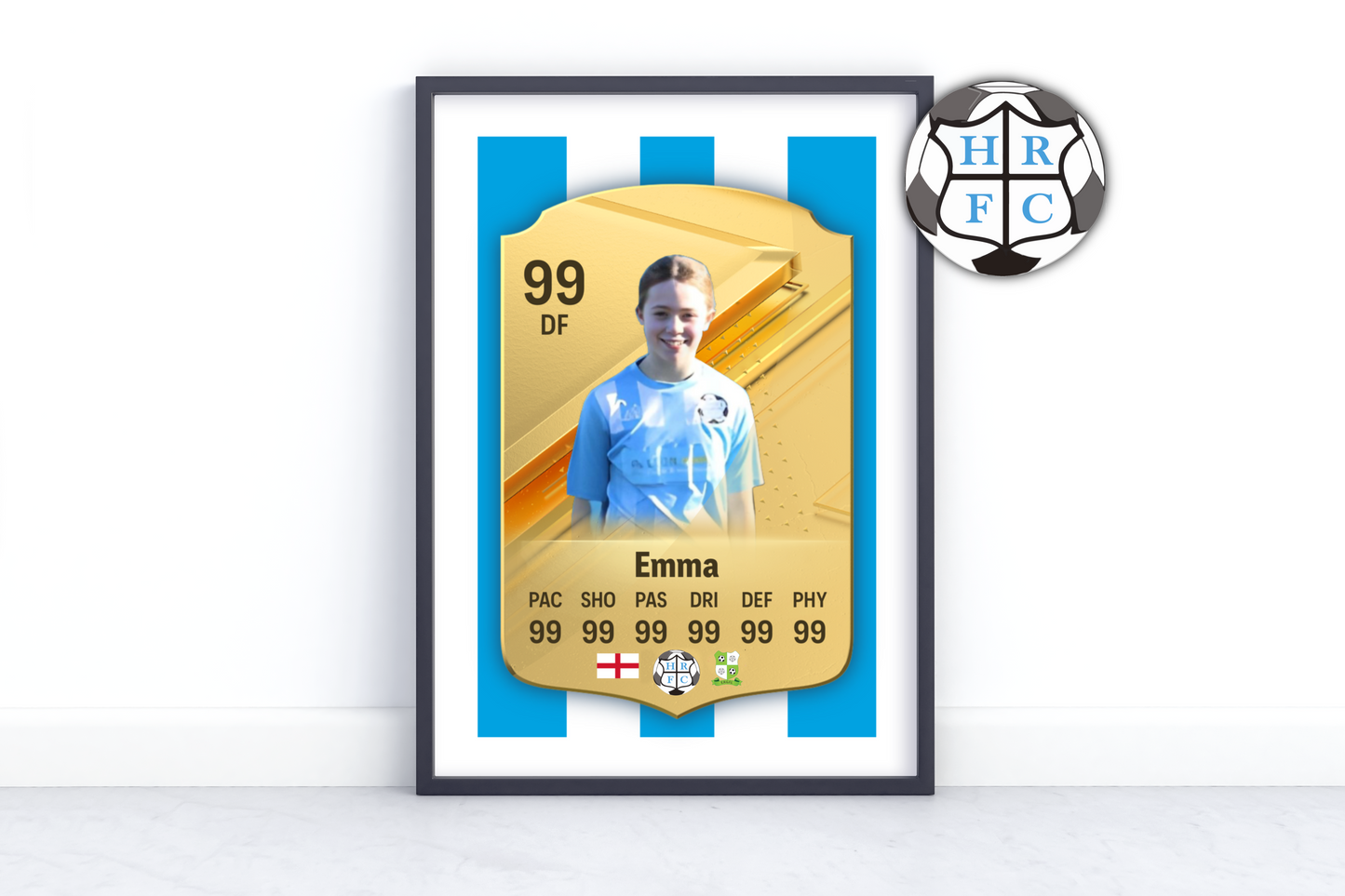 Custom Hessle Rangers FUT Card Print