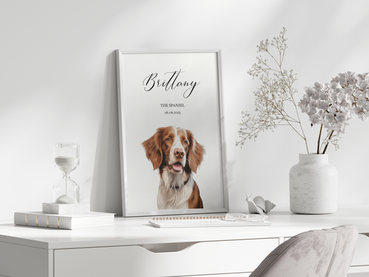 Personalised Dog Print