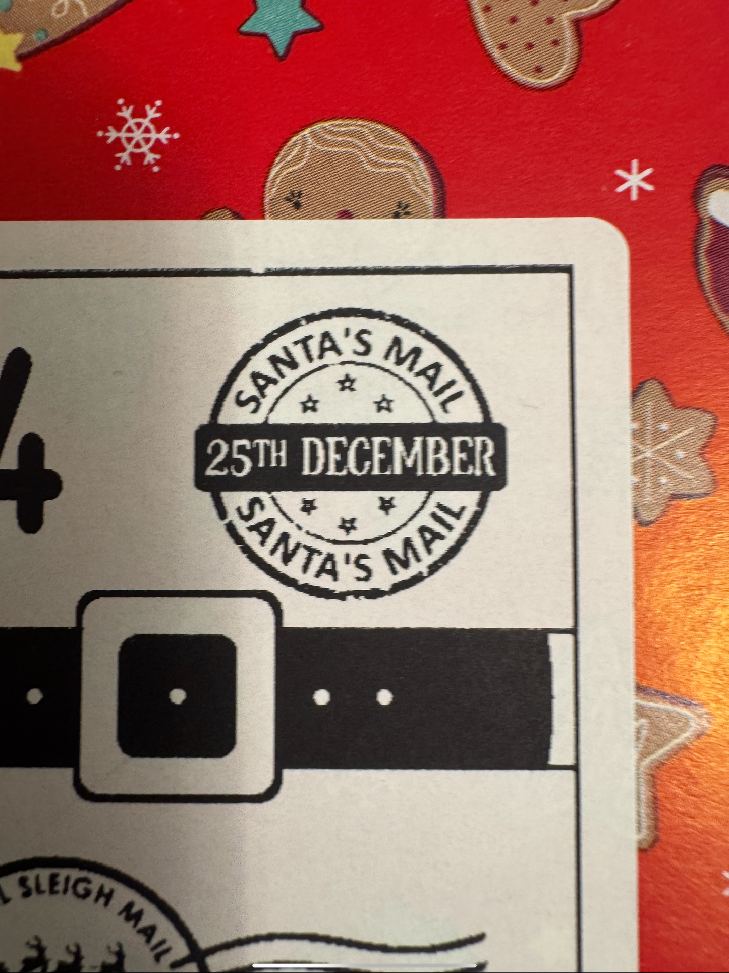 Personalised Santa Labels with QR Code Santa Tracker