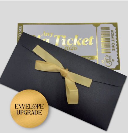 Personalised Theatre/Show Ticket