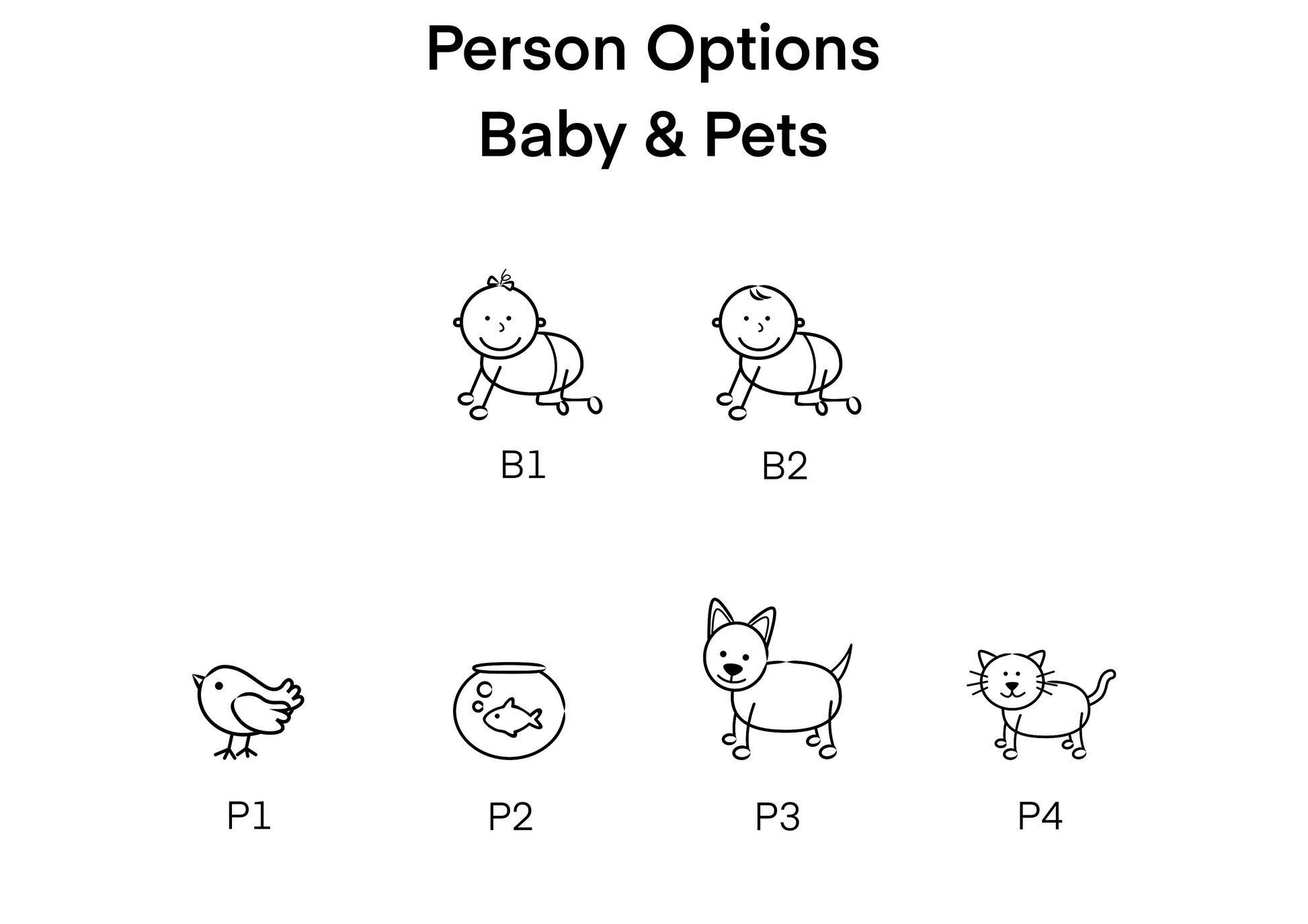 Options for personalised print customisation.